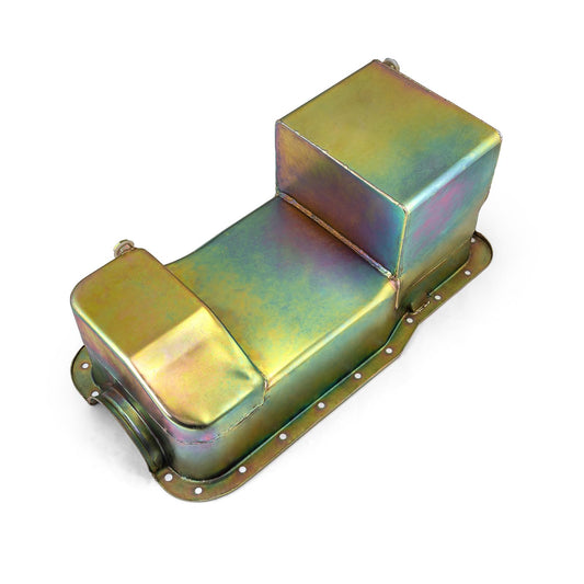 Ford SB 289 302 Windsor Fox Body Fabricated Dual Sump Oil Pan
