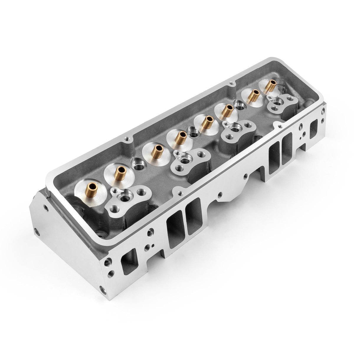 Chevy SBC 350 190cc 64cc Angle Aluminum Bare Cylinder Head