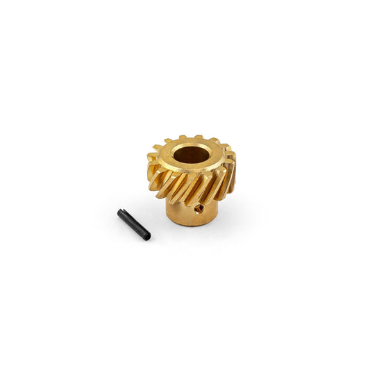 Engranaje distribuidor de eje de 0,500" de bronce Windsor para Ford SB 289 302 351 [corto]