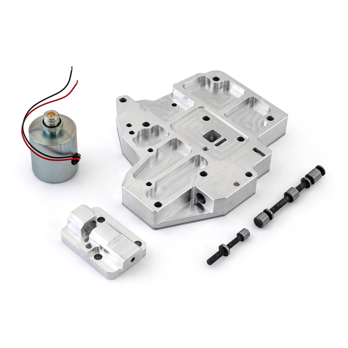 Cuerpo de válvulas de aluminio billet para transmisión GM TH400 con freno de motor