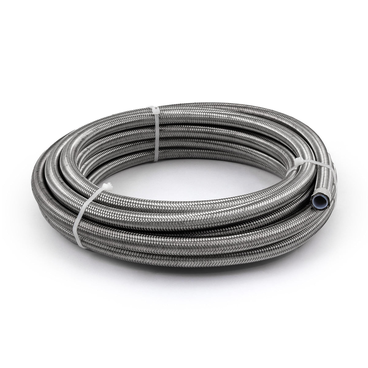 -8 AN PTFE Braided Stainless Steel Hose Line [20 ft. Length]