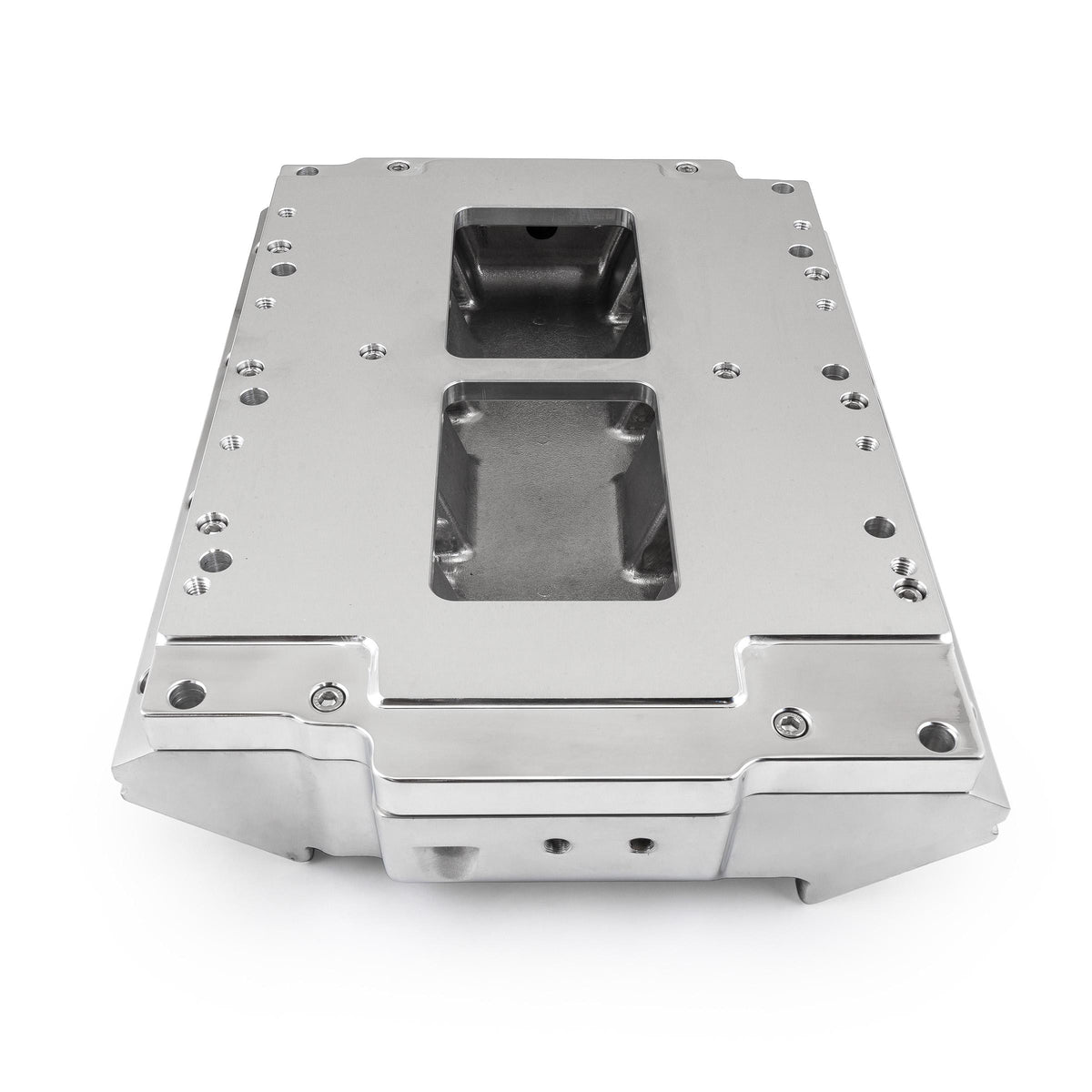 Colector de admisión de aluminio mecanizado CNC para supercargador Chevy GM LS7 6-71 8-71