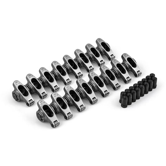 Pontiac 265 350 400 455 1.65 Ratio 7/16" Stainless Steel Roller Rocker Arms