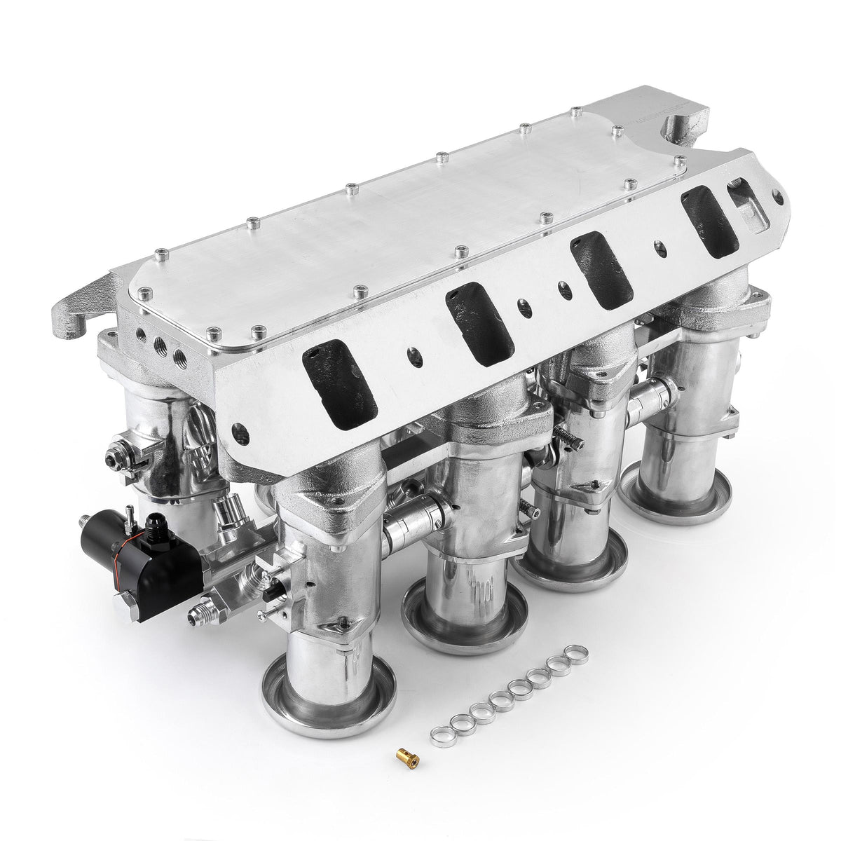 Ford SB 289 302 Windsor Downdraft EFI Stack Intake Manifold System Polished