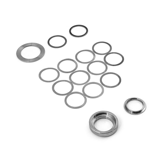 Kit de calzas de precarga para piñón y anillo estriado Ford de 9" estándar de 35" [Compatible con caja de 4"]