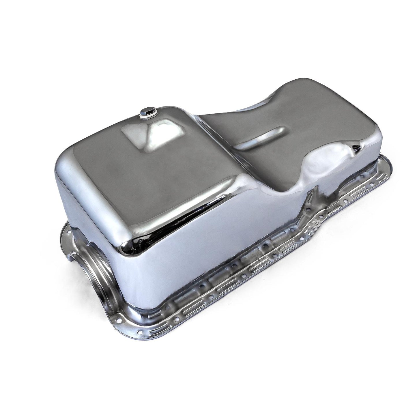 Ford SB 289 302 Windsor 1965-87 Front Sump Chrome Oil Pan