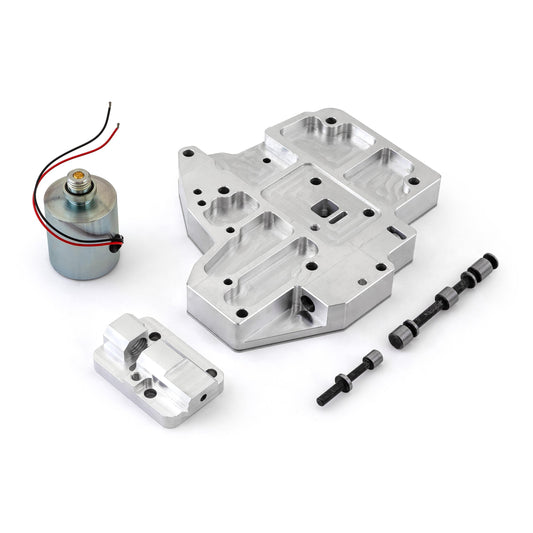 Cuerpo de válvulas de aluminio billet para transmisión GM TH400 con freno de motor