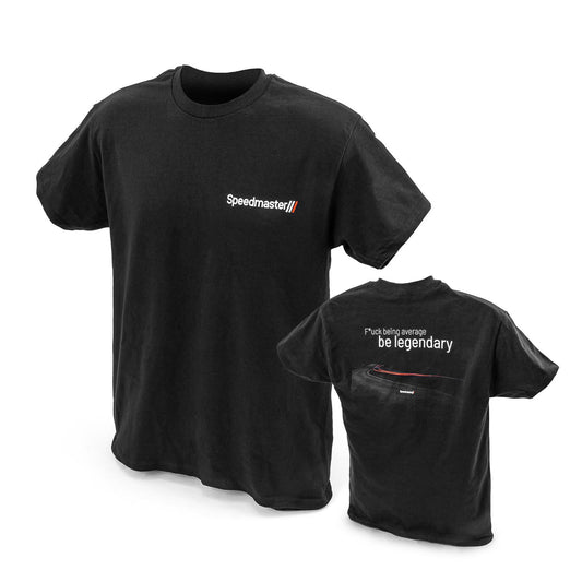 Speedmaster V1 Legendary Black Cotton T-Shirt