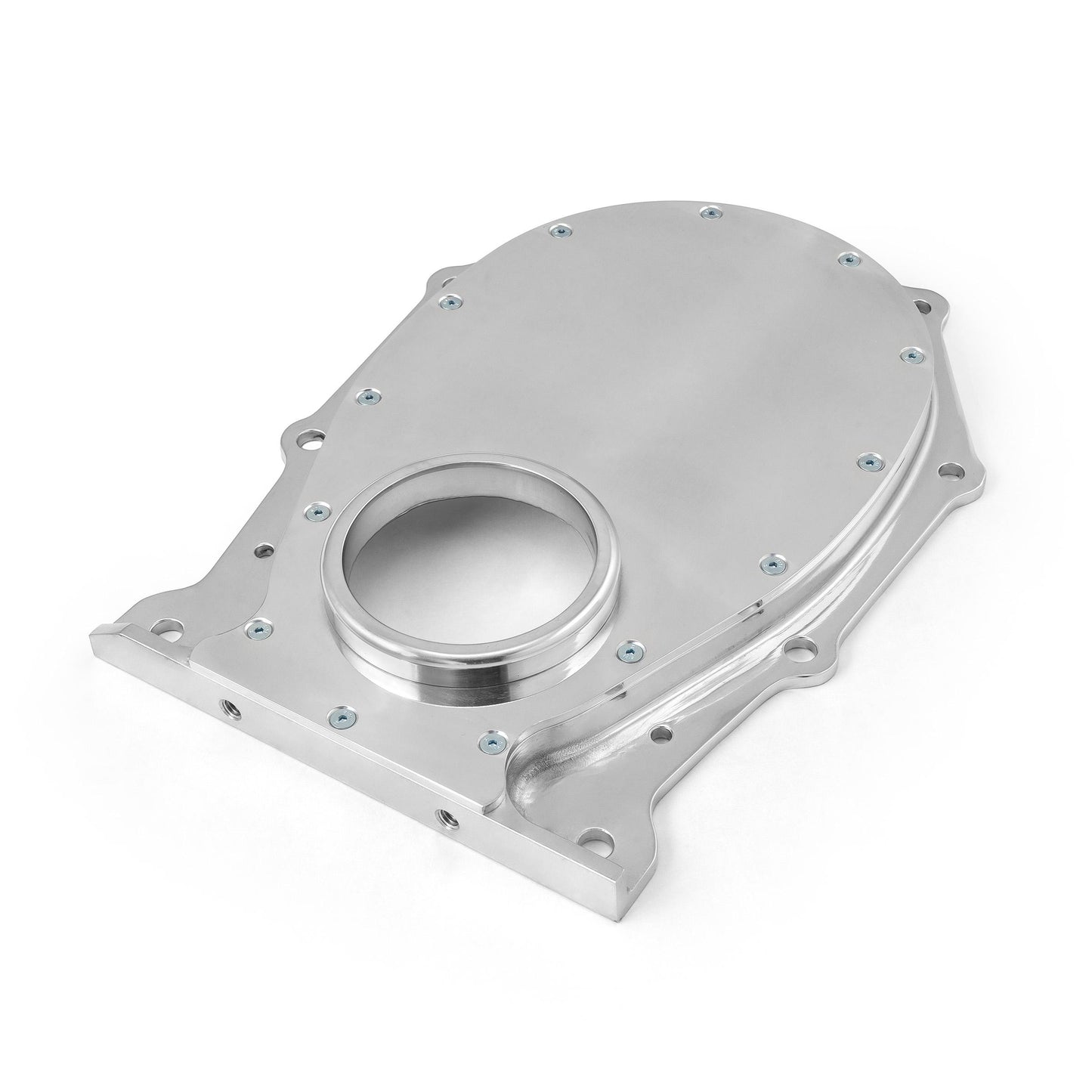 Mopar Chrysler BB 383 440 Aluminum Removable Cam Plate Timing Chain Cover