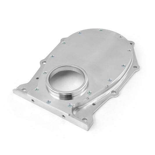 Mopar Chrysler BB 383 440 Aluminum Removable Cam Plate Timing Chain Cover