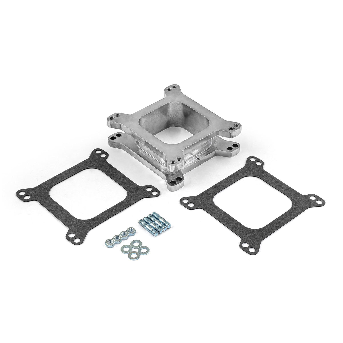 Espaciador de carburador abierto de aluminio de 2" [Kit]