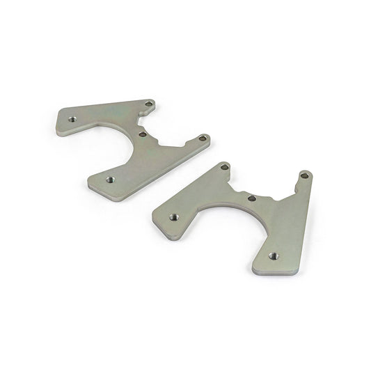Kit de soporte de freno de disco trasero de conversión GM 10 de 12 pernos grande con hardware