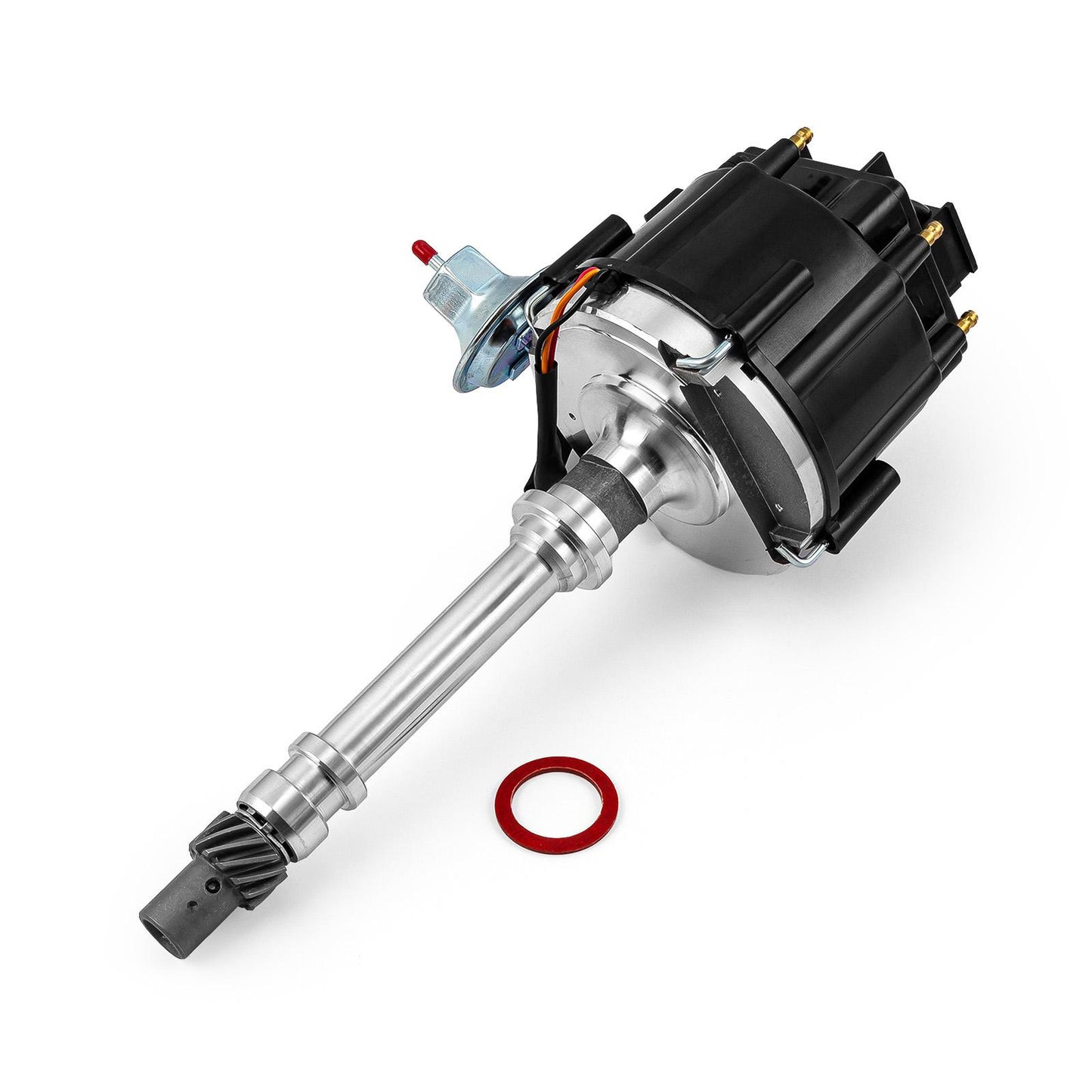 Distribuidor HEI de bobina para Chevy V6 3.8L 4.3L Serie 6000 65K - [Negro]