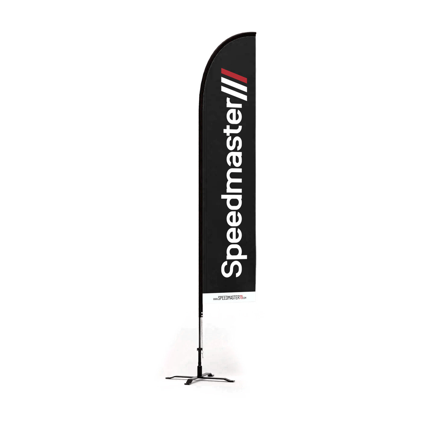 Bandera de plumas del equipo Speedmaster Logo de 10 pies