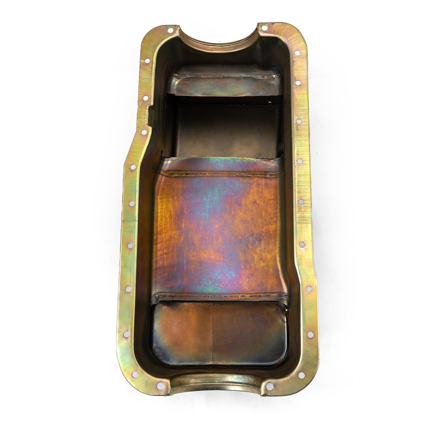 Ford SB 289 302 Windsor Fox Body Fabricated Dual Sump Oil Pan