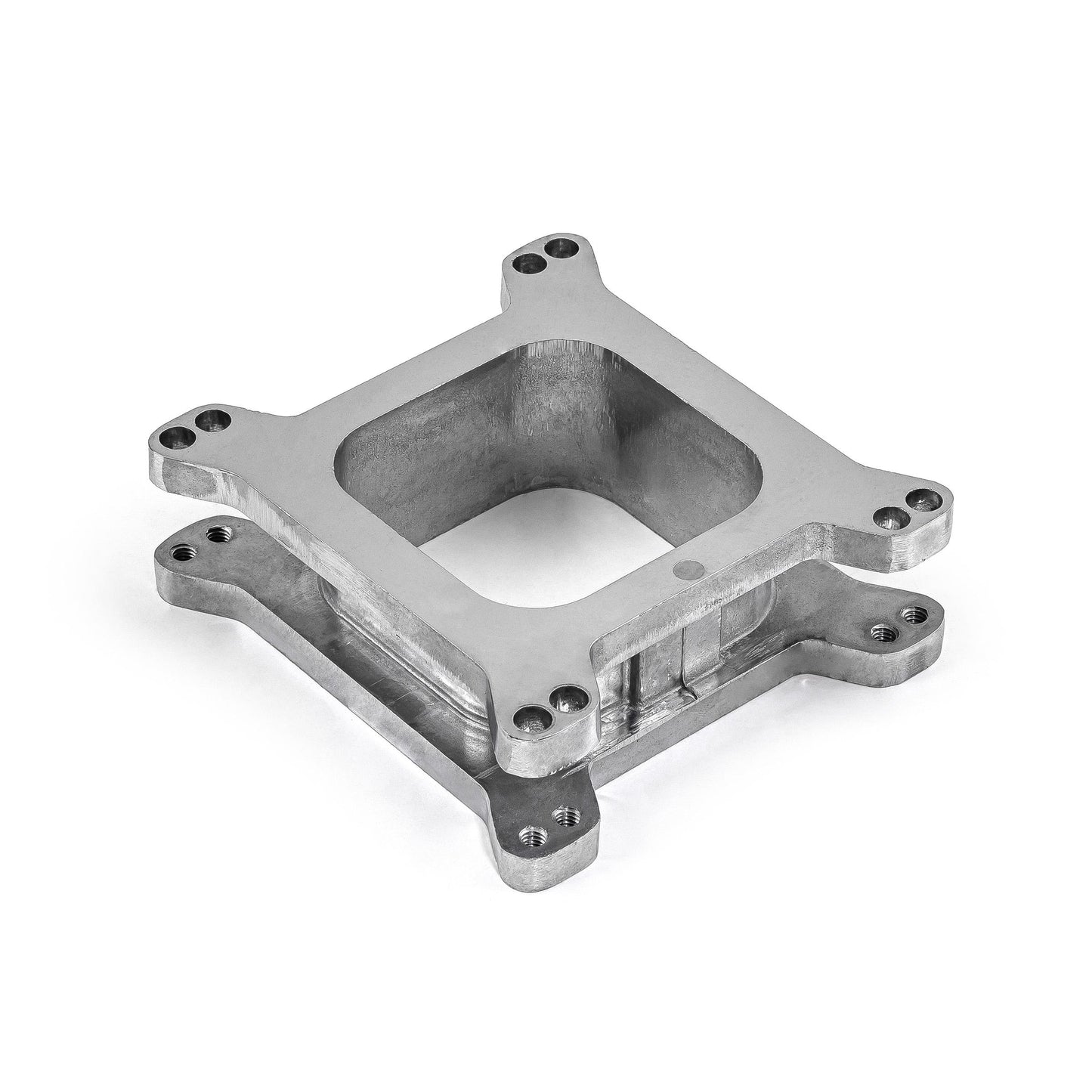 Espaciador de carburador abierto de aluminio de 2"