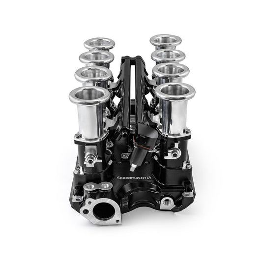 Sistema de inyección de combustible Ford 351W Windsor Downdraft+ FiTech Ultra EFI [Negro]