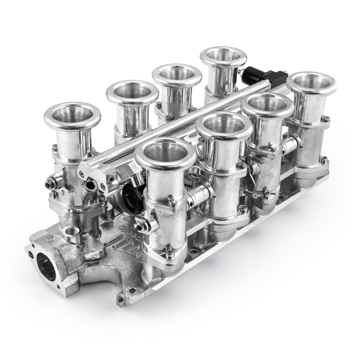 Ford SB 289 302 Windsor Downdraft EFI Stack Intake Manifold System Polished