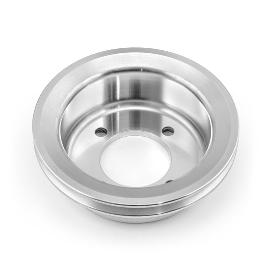 Polea de cigüeñal de aluminio billet para Ford SB 289 302 351W Windsor 351C Cleveland