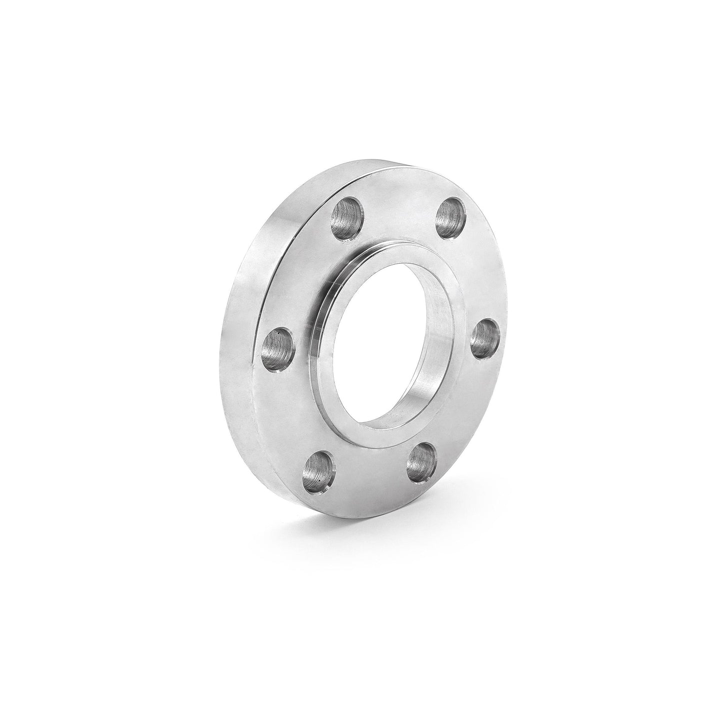 Supercharger Snout / Crank Pulley Spacer w/ Hardware Billet Aluminum 0.465" Thick