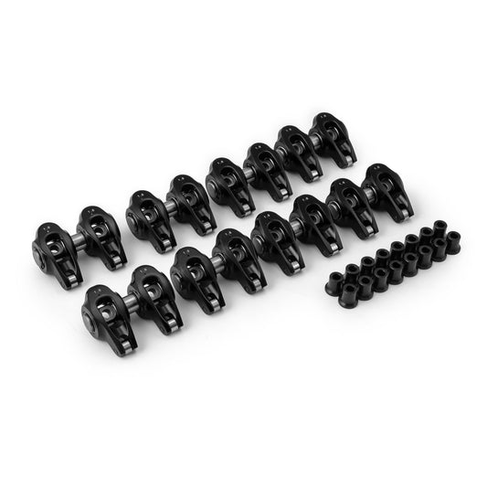 Chevy LS1 1.8 Ratio Aluminum Pedestal Mount Roller Rocker Arm Set