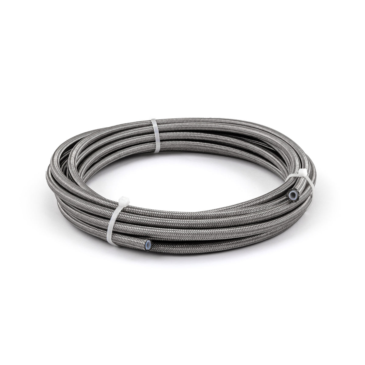 -4 AN PTFE Braided Stainless Steel Hose Line [20 ft. Length]