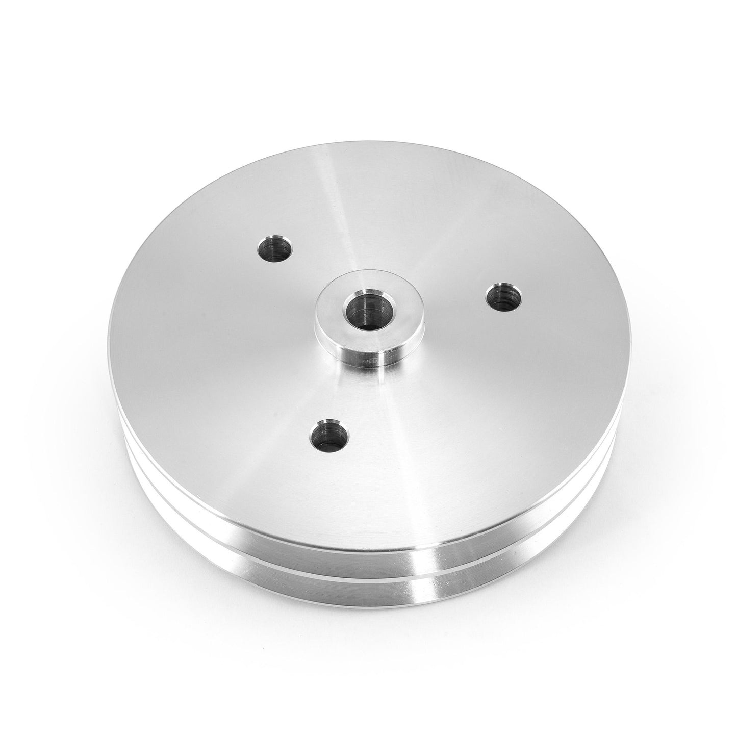 Polea de transmisión de accesorios de 2 ranuras para supercargador Chevy SBC 350 2v