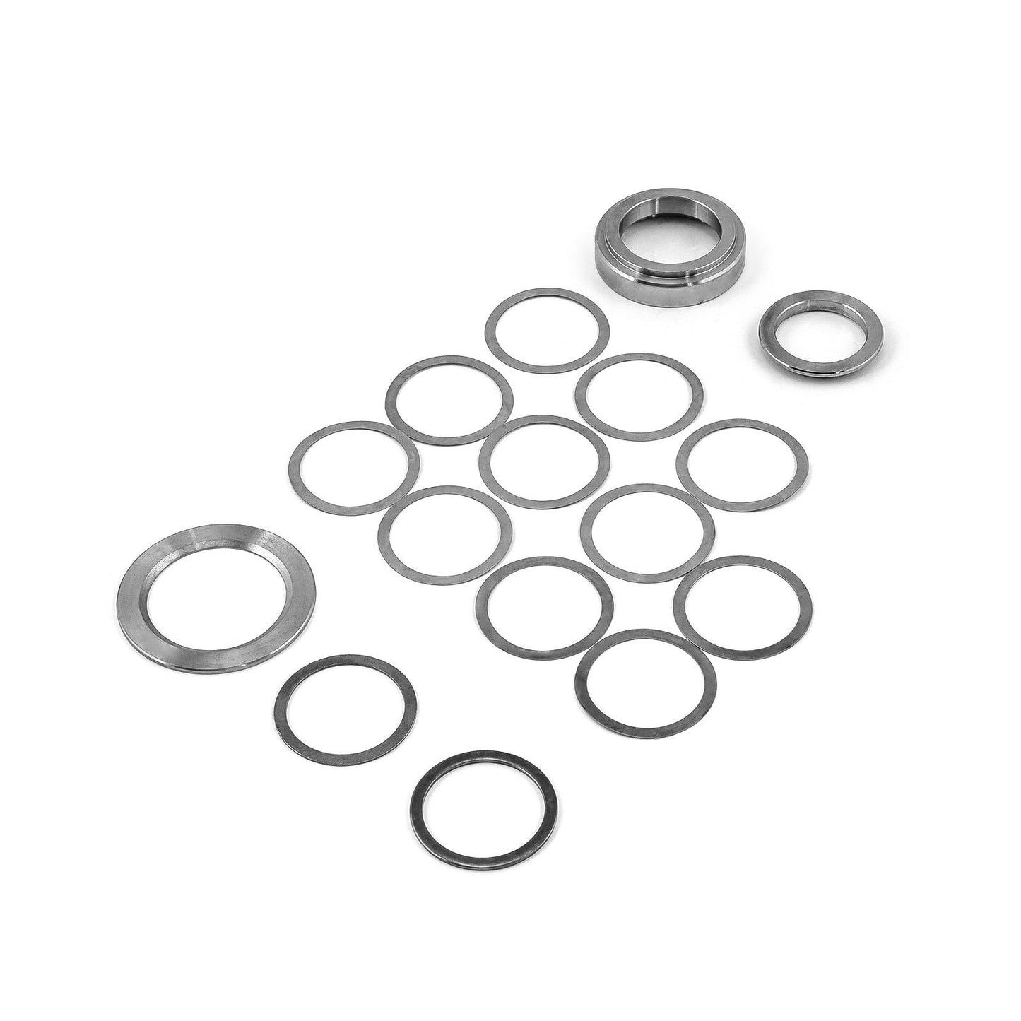 Kit de calzas de precarga para piñón y anillo estriado Ford de 9" estándar de 35" [Compatible con caja de 4"]