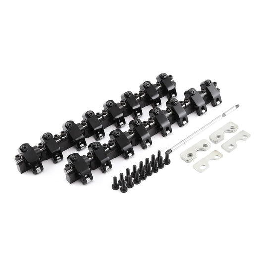 Chevy GM LS3 Shaft Mount 1.7 Ratio Super Street Aluminum Rocker Arms