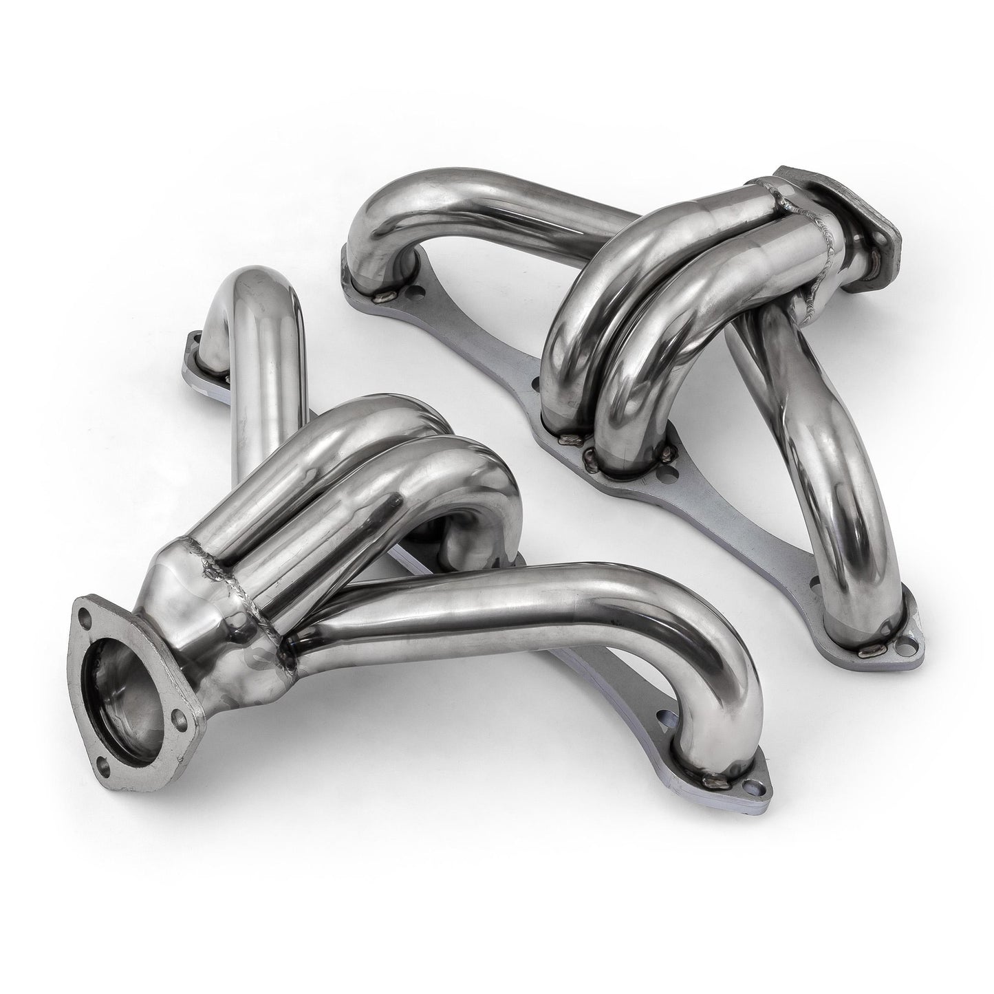 Chevy SBC 350 1 5/8" Block Hugger Stainless Steel Exhaust Headers