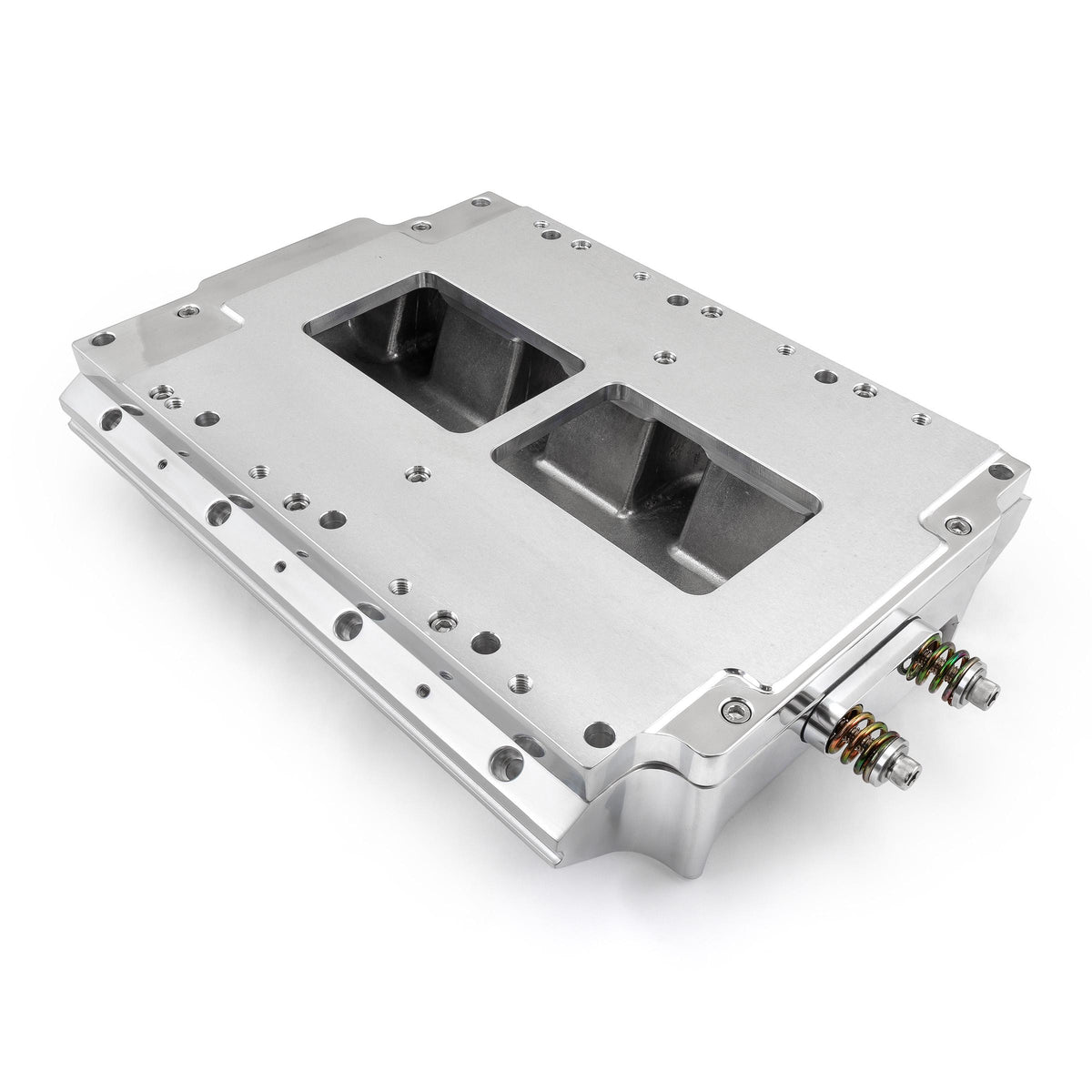 Colector de admisión de aluminio mecanizado CNC para supercargador Chevy GM LS7 6-71 8-71