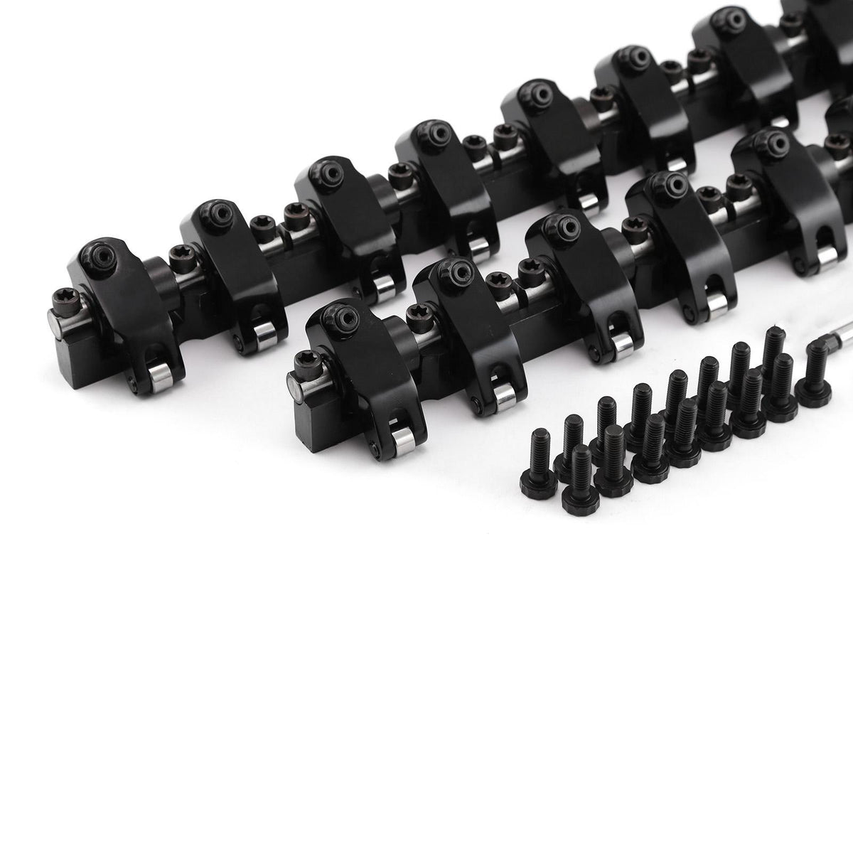 Balancines de aluminio Super Street con montaje de eje para Chevy GM LS3, relación 1.7