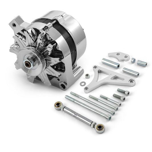 Ford SB 289 302 Windsor 100 Amp V-Belt High Output Alternator & Bracket Kit
