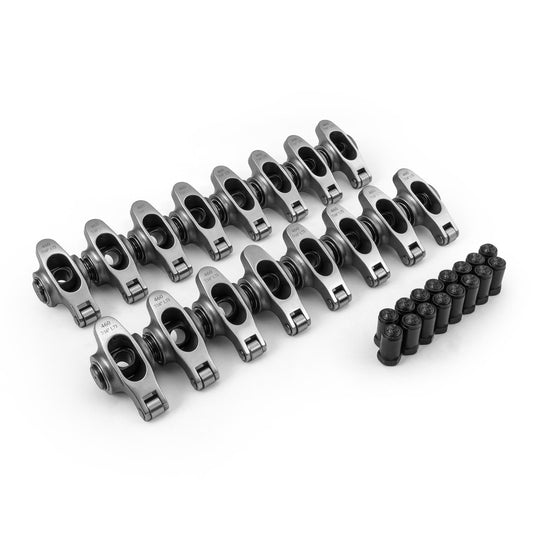Ford 351C Cleveland 460 1.73 7/16" Stainless Steel Roller Rocker Arm Set