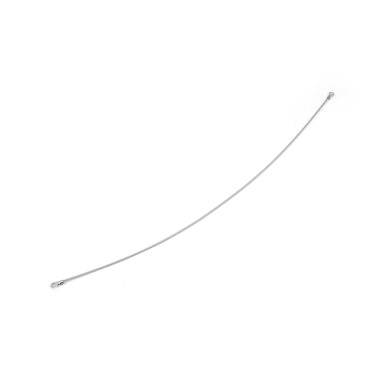 24" Plastic Covered Hood Pin Lanyard Chord