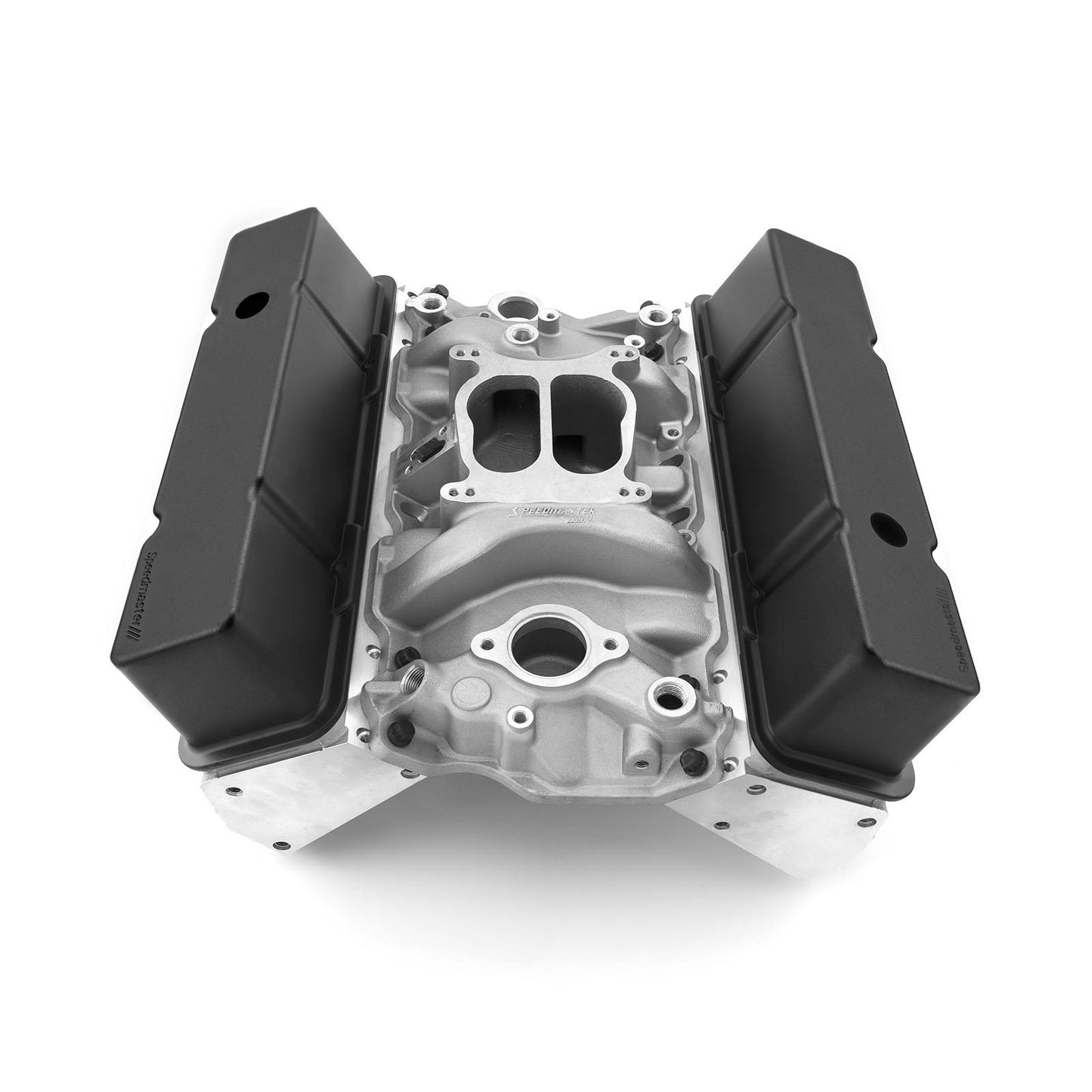 Kit combinado de culata angular para Chevy SBC 350 (extremo superior) [Taqué plano hidráulico]