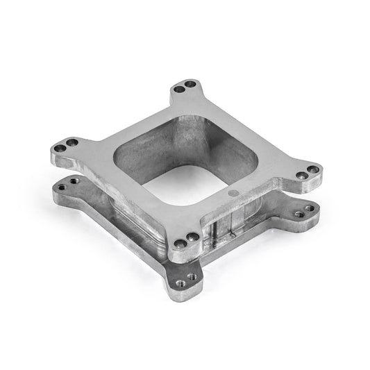 Espaciador de carburador abierto de aluminio de 2"