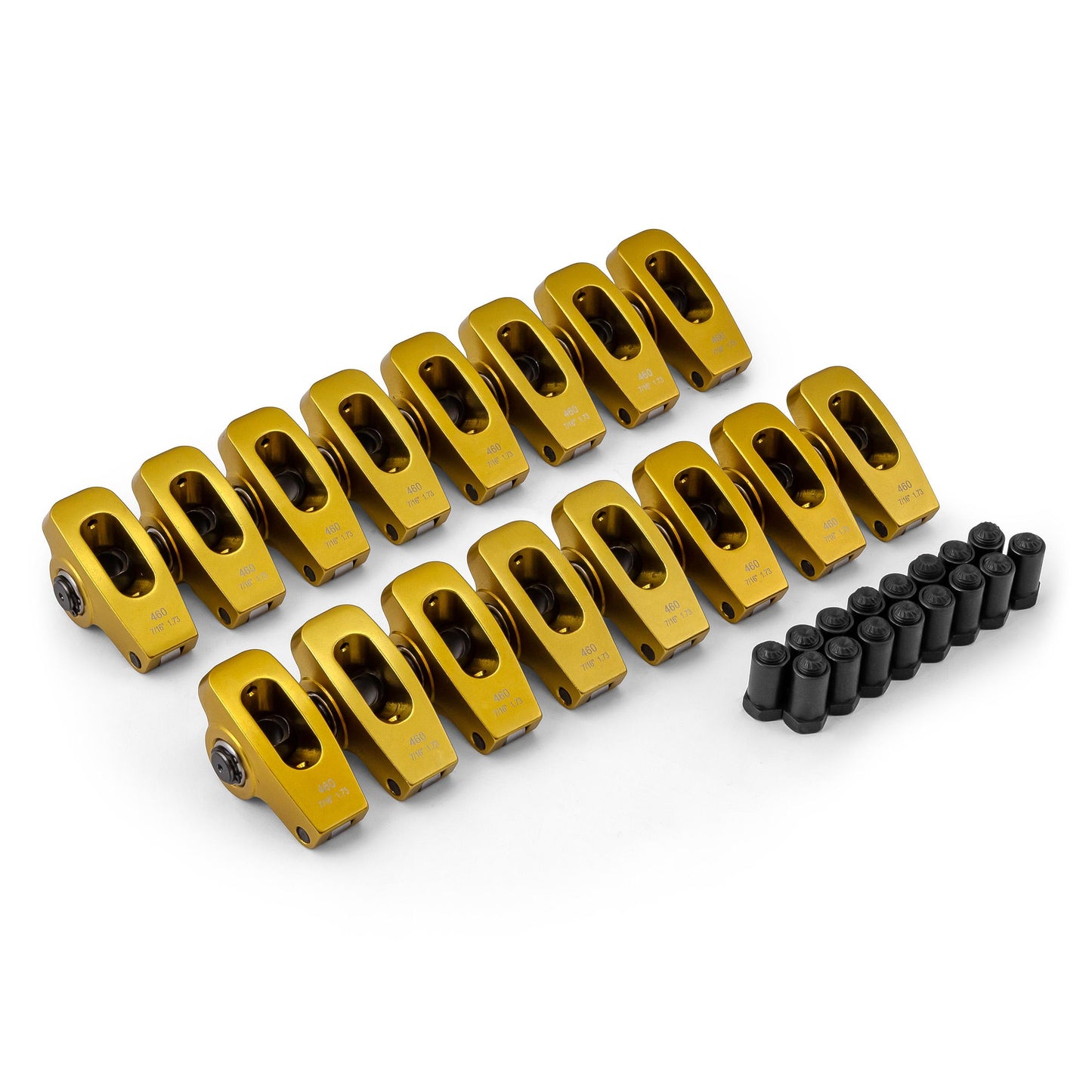 Ford 351C Cleveland 460 1.73 7/16" Aluminum Roller Rocker Arm Set