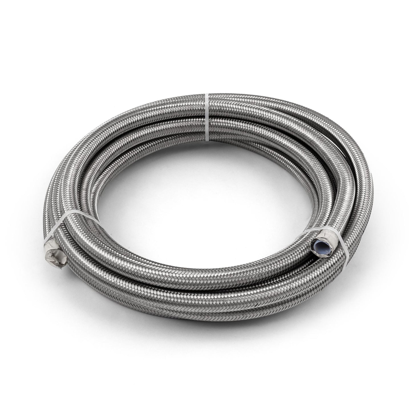 Manguera de acero inoxidable trenzada con PTFE de 10 AN (longitud de 20 pies)