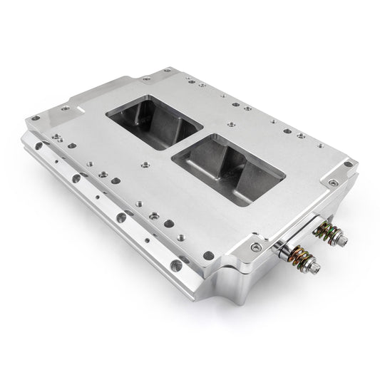 Colector de admisión de aluminio mecanizado CNC para supercargador Chevy GM LS7 6-71 8-71