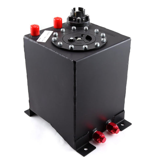 2.5 Gallon / 10 Litre Black Aluminum Fuel Cell w/Sending Unit