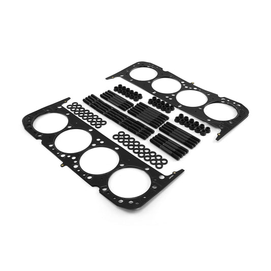 Chevy SBC 350 Multi Layer Steel Head Gasket and 12pt. Stud Kit 4.100 Bore