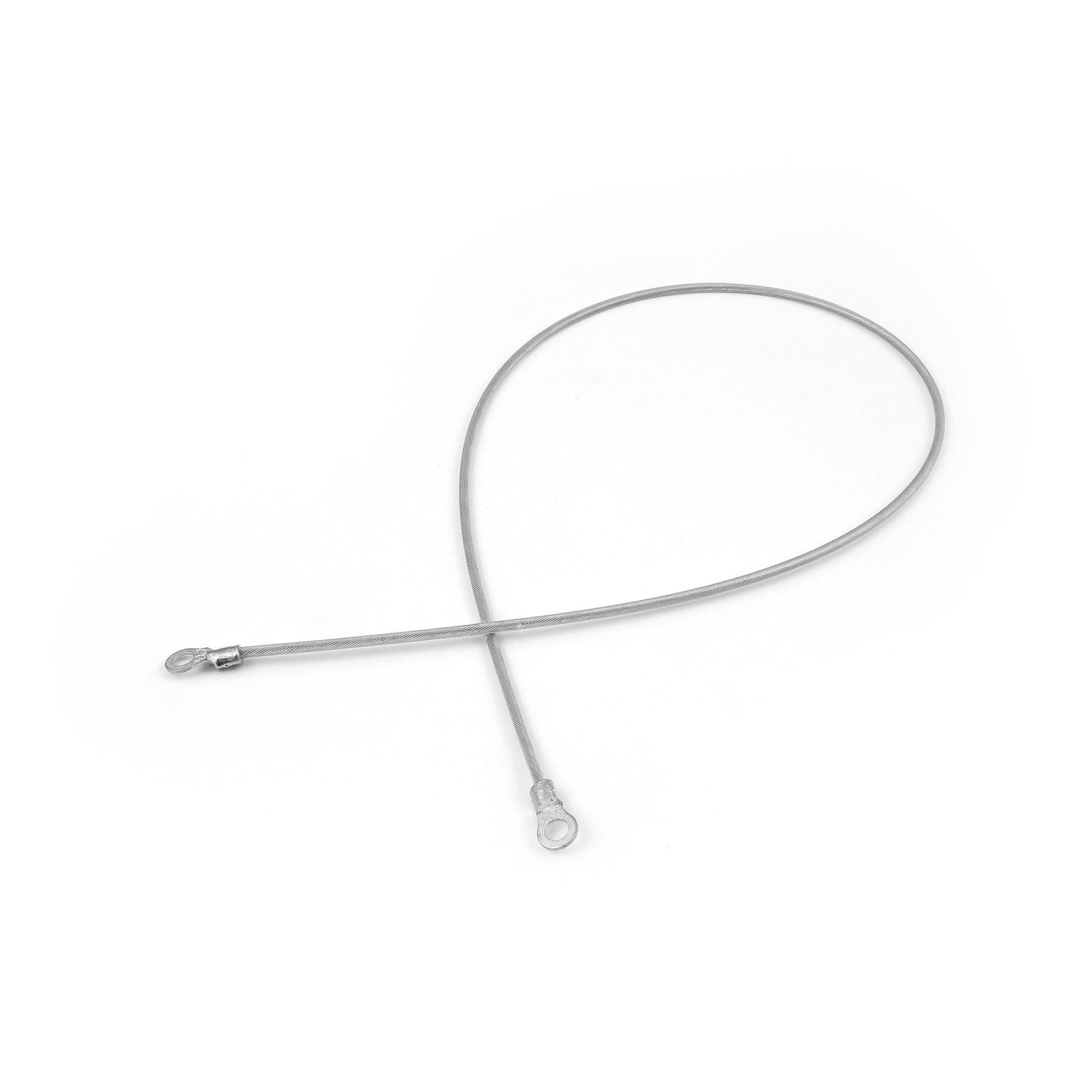 24" Plastic Covered Hood Pin Lanyard Chord