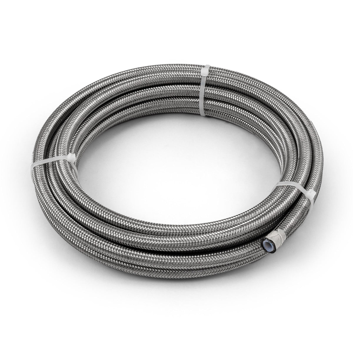 -6 AN PTFE Braided Stainless Steel Hose Line [20 ft. Length]