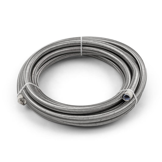 Manguera de acero inoxidable trenzada con PTFE de 10 AN (longitud de 20 pies)