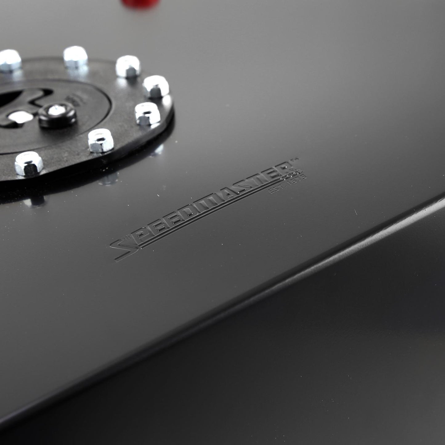 Celda de combustible de aluminio negro de 2,5 galones/10 litros con unidad de envío